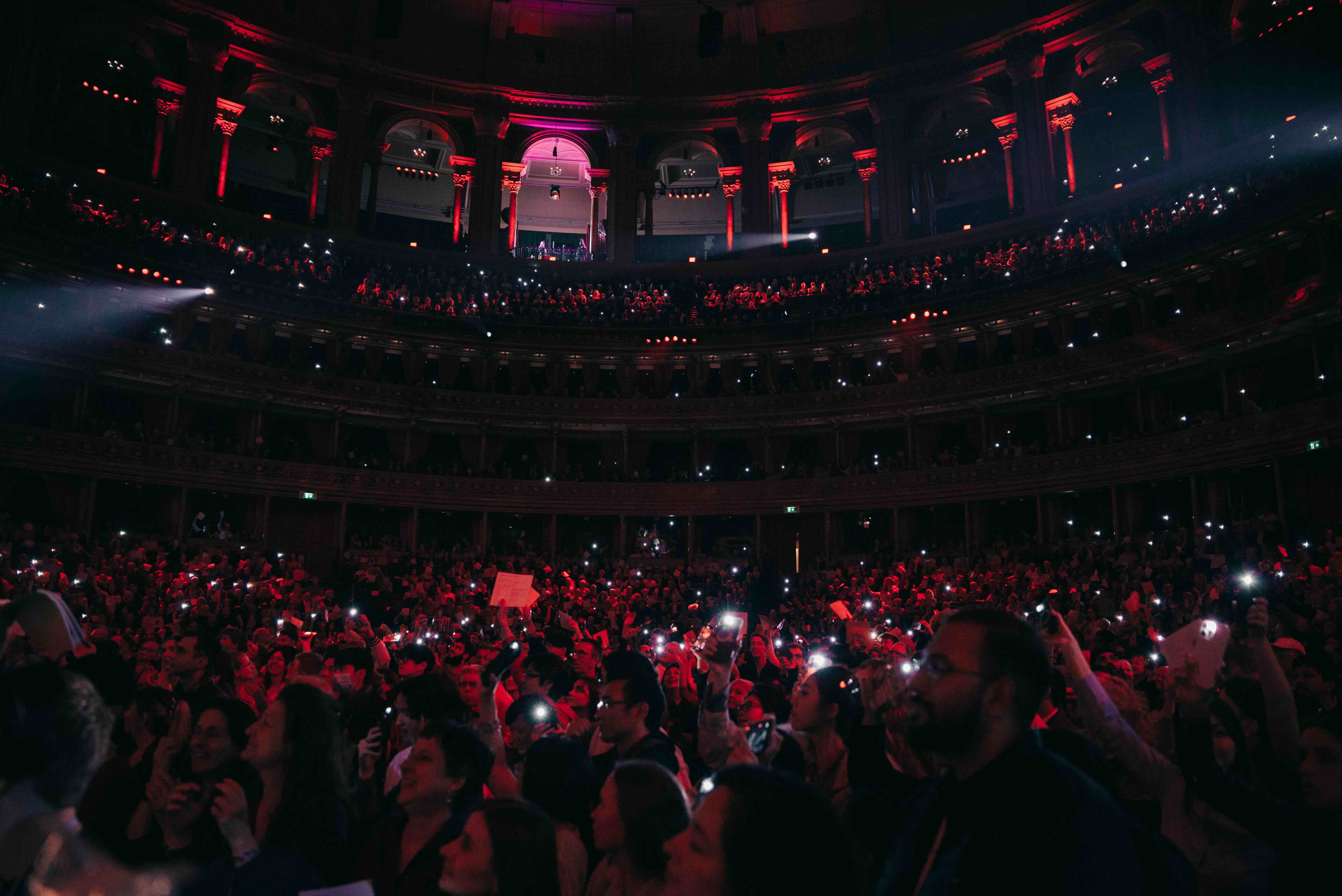 Royal Albert Hall crowd